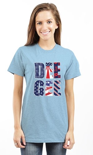 DELTA GAMMA DEE GEE UNISEX T SHIRT