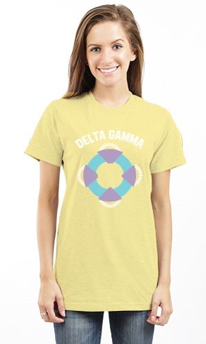 DELTA GAMMA FLOAT UNISEX TEE