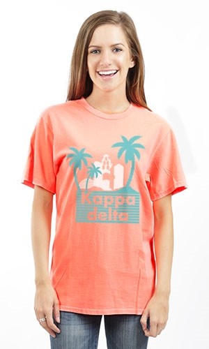 KAPPA DELTA PALMS UNISEX TEE