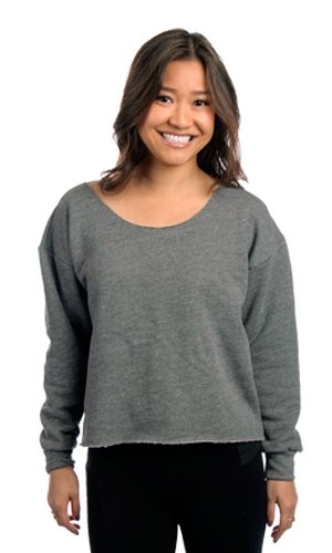 American Apparel Sorority Athletic Crop Shirt