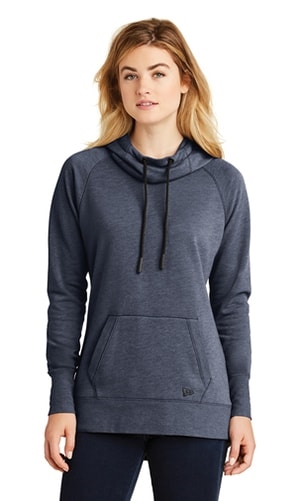 New Era Ladies Tri-Blend Fleece Pullover Hoodie