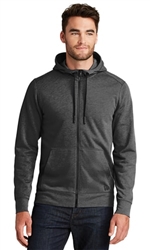 New Era Tri-Blend Fleece Full-Zip Hoodie