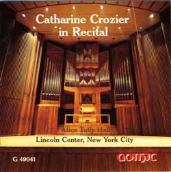 Catharine Crozier in Recital