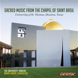 Sacred Music from St. Basil's Chapel / University Singers, Knapp