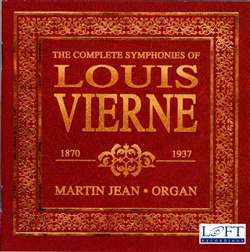 Vierne Symphonies (4 CDs) - Martin Jean