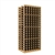 Double Deep 7 Column Wine Rack