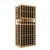 Double Deep 7 Column Wine Rack Display