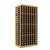 Double Deep 8 Column Wine Rack