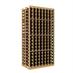 Double Deep 8 Column Wine Rack