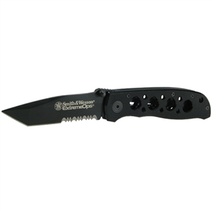 Smith & Wesson EXTREME OPS Serrated Knife #CK105TBS