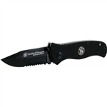 Smith & Wesson QUICK RESPONDER Serrated Knife CKG101BS