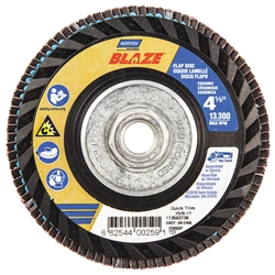 Norton Blaze R980P 4-1/2" x 5/8-11 40 Grit Flap Disc T29