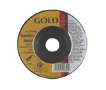 Carbo GOLD 4-1/2" x 1/4" x 7/8" Depressed Center Grinding Wheel Type 27