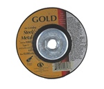 Carbo GOLD 4-1/2" x 1/4" x 5/8-11 Depressed Center Grinding Wheel Type 27