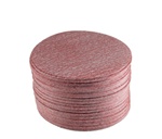 Carbo Premier RED 6in 80 Grit A/O Grip On Sanding Discs