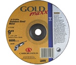 Carbo GOLD MaXX 9" x 1/4" x 7/8" Depressed Center Grinding Wheel Type 27