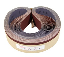 Aluminum Oxide grain for sanding metal, wood and many other materials.