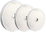 Formax 4" x 1/4" Cotton Buffing Wheel 20ply