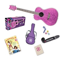Pixie Acoustic Starter Pack Left-handed (Pink Sparkle)