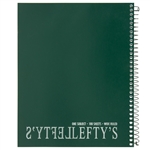 8.0" x 10.5" Left-Handed Wide Ruled Spiral Notebook