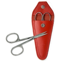 Straight Cuticle Scissor with Case