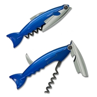 Blue Left-Handed Minnow Corkscrew