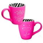 Hot Pink Left handed dribble mug