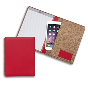 Lefty's Left-Handed Red Eco-Leather Padfolio