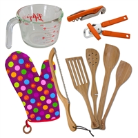 9 Piece Left Handed Basic Kitchen Set