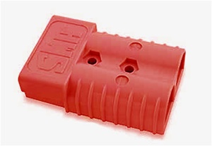 079-313-000 Solar Connector Housing 175 Amp Red (210360)