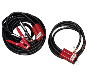 12-600-20 Goodall Start-All, Plug Type 1/0-ga., 20 ft battery to plug, 25 ft plug to clamps