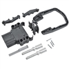 127514-001 QuickCable 4 Gauge 160 Amp Male EURO DIN Kit with Handles (Each)