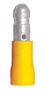 160472-025 PVC Insulated Male Bullet Quick Disconnect 0.195 12-10 Gauge Yellow (25 Count)