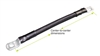 205395-001 QuickCable 1/0 8" Lug Black Battery Cable