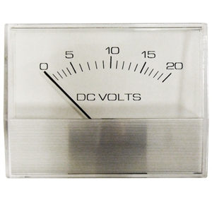 247-032-000 Christie Automotive Voltmeter 20V (3-1/8 X 2-3/4") (536221-301)