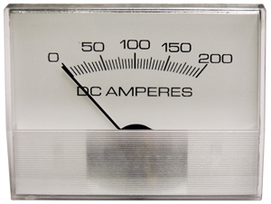 247-039-000 Christie Automotive Ammeter 0-200 Amps 50 Millivolt With Out Shunt (538500-028)