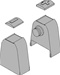 312-002-666 Holster Kit Grey (ES2500/ES6000/ES8000)