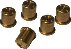 334-653-000 Nozzle Short 1.0mm 25 - 35 Amp 5pk M15814 YA22252 83-666