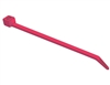 502208-100 QuickCable 8.5" 40 lb Fluorescent Cable Ties Pink (100 Pack)