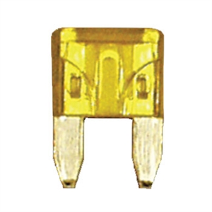 509108-2005 QuickCable Mini Blade Fuse 20 Amp Yellow (5 Pack)