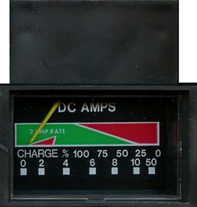 5399100072 Schumacher Ammeter Horizontal 0-50 AMP