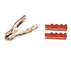 602072 QuickCable Heavy Duty Copper Parrot Jaw Charging Clamp 900 Amp (Red)