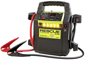 2100 QuickCable 12/24 Volt 4000/1800 Peak Amp Commercial Rescue Booster Pack