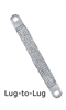7404-001 QuickCable 4 GA 18" Braided Strap (Lug-to-Lug) (Each)