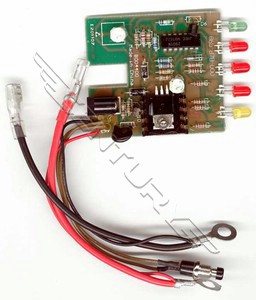 865-878-666 Discontinued Circuit Board With Battery Leads And Push Button Test Switch