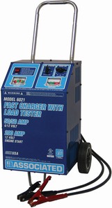 6021 Associated 50/50/5/200 Amp 6/12v Charge/Start/Load Test