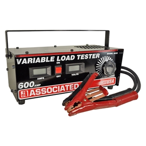 6039 Associated 6/12 Volt 600 Amp Digital Carbon Pile Battery Load Tester