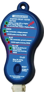 8540 Associated Starter Circuit Tester 12/24v Electronic