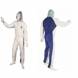 4561 Astro Pneumatic Large Reusable Coverall W/ Velcro Wrists And Ankles
