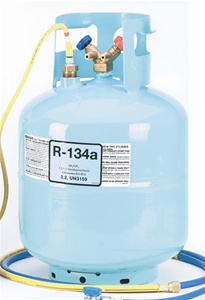 ARX134TS CPS 50lb. 134A 1/2 ACME Refillable DOT Refrigerant Tank With Float